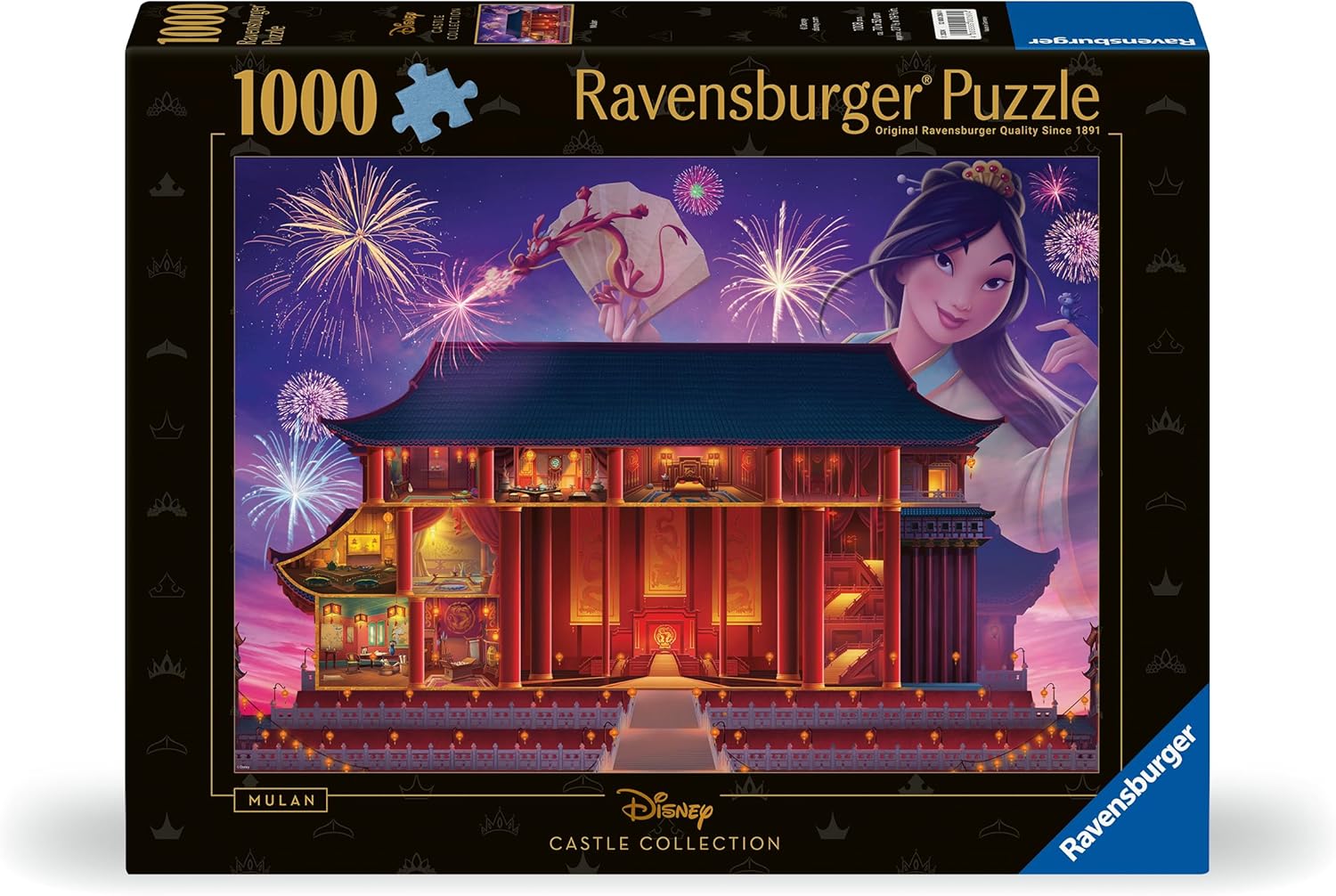 Ravensburger Puzzle 12000260 - Mulan - 1000 Teile Puzzle für Erwachsene und Kinder ab 14 Jahren, Disney Puzzle, Disney Geschenke