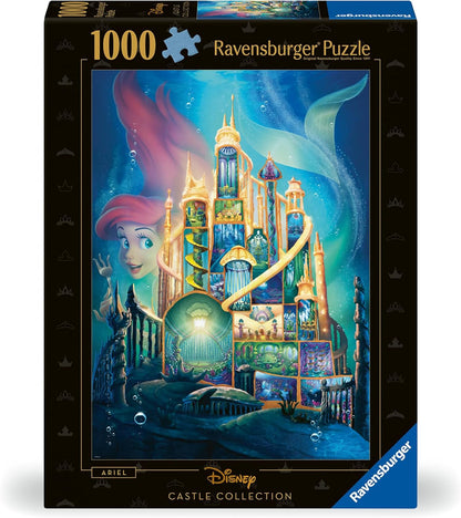 Ravensburger Puzzle 12000265 - Arielle - 1000 Teile Puzzle für Erwachsene und Kinder ab 14 Jahren, Disney Puzzle, Disney Geschenke