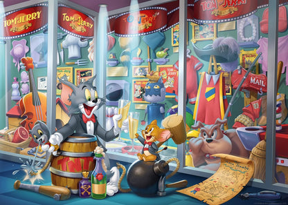 Ravensburger Warner Bros Tom & Jerry Hall of Fame 1000 Piece Jigsaw Puzzle for Adults - 12000408 - Handcrafted Tooling, Made in Germany, Every Piece Fits Together Perfectly