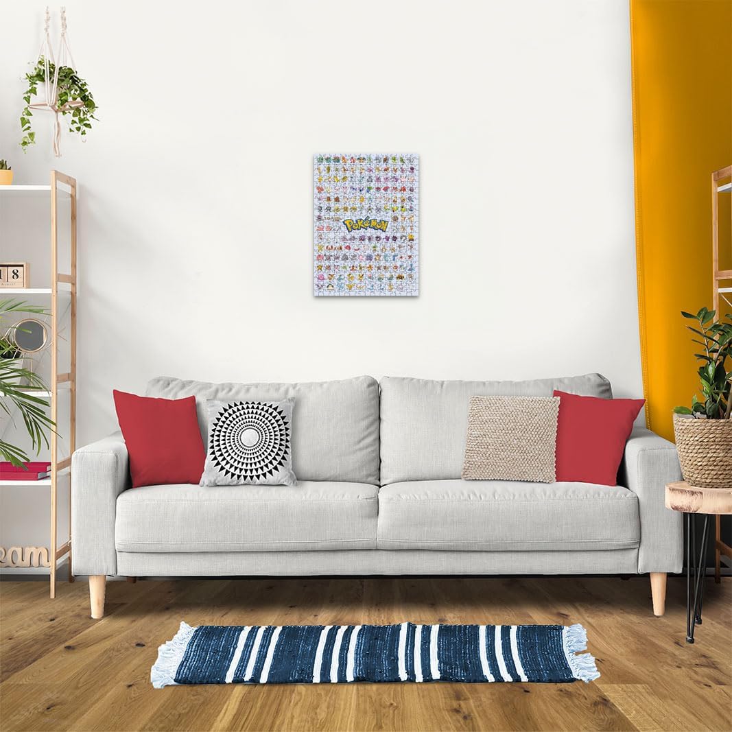 Ravensburger Puzzle 12000511 - Die ersten 151 Pokémon - 500 Teile Puzzle für Erwachsene und Kinder ab 12 Jahren, Pokémon Puzzle, Pokémon Geschenke