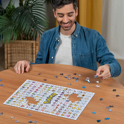 Ravensburger Puzzle 12000511 - Die ersten 151 Pokémon - 500 Teile Puzzle für Erwachsene und Kinder ab 12 Jahren, Pokémon Puzzle, Pokémon Geschenke