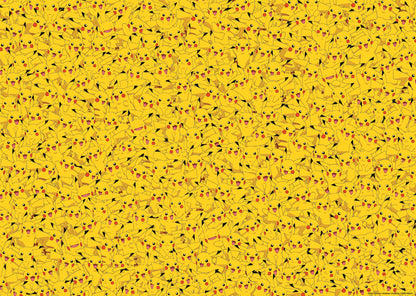Ravensburger 12000829 - Pikachu Challenge - 1000 pieces jigsaw puzzle – Puzzle for adults and kids age 14 years up, Pokémon Puzzle, gifts for Pokémon fans