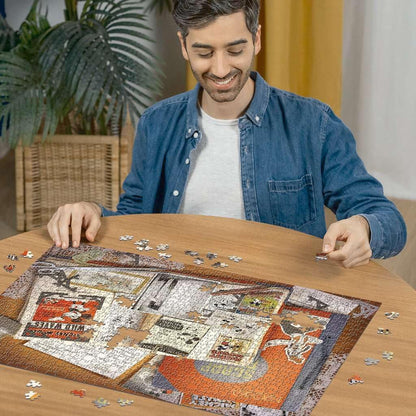 Ravensburger 12000839 - 1930 Mickey Moments - 1000 pieces jigsaw puzzle – Puzzle for adults and kids age 14 years up, disney jigsaw, disney gifts