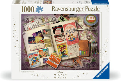 Ravensburger 12000840 - Mickey Anniversary 1940 Disney Collector's Edition - 1000 pieces jigsaw puzzle – Puzzle for adults and kids age 14 years up, disney jigsaw, disney gifts