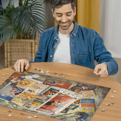 Ravensburger 12000841 - 1950 Mickey Moments - 1000 pieces jigsaw puzzle – Puzzle for adults and kids age 14 years up, disney jigsaw, disney gifts