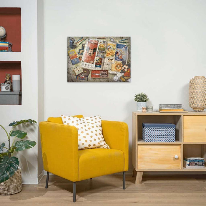 Ravensburger 12000841 - 1950 Mickey Moments - 1000 pieces jigsaw puzzle – Puzzle for adults and kids age 14 years up, disney jigsaw, disney gifts