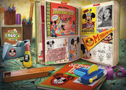 Ravensburger Puzzle 12000842 - 1960 Mickey Moments - 1000 Teile Puzzle für Erwachsene und Kinder ab 14 Jahren, Disney Puzzle, Disney Geschenke