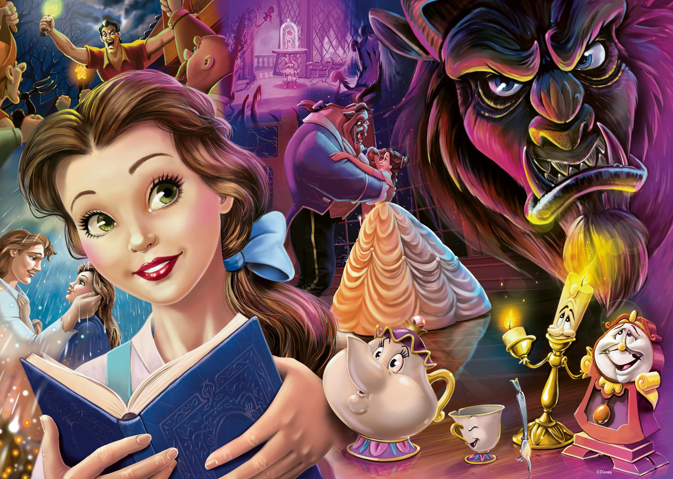 Ravensburger Disney Collector's Edition Heroine's: Princess Belle 1000 Piece Jigsaw Puzzle for Adults - 12000883 - Handcrafted Tooling, Made in Germany, Every Piece Fits Together Perfectly