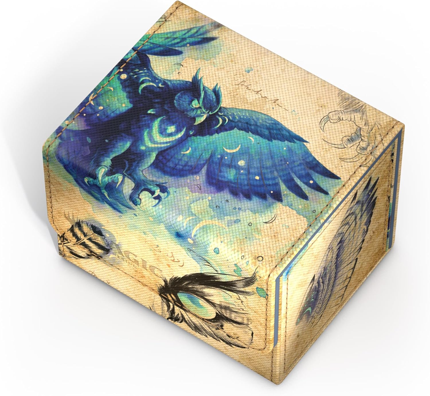 Ultimate Guard Sidewinder 100+ XenoSkin Magic: The Gathering "Bloom Barrow" - Maha, La nuit de ses ailes
