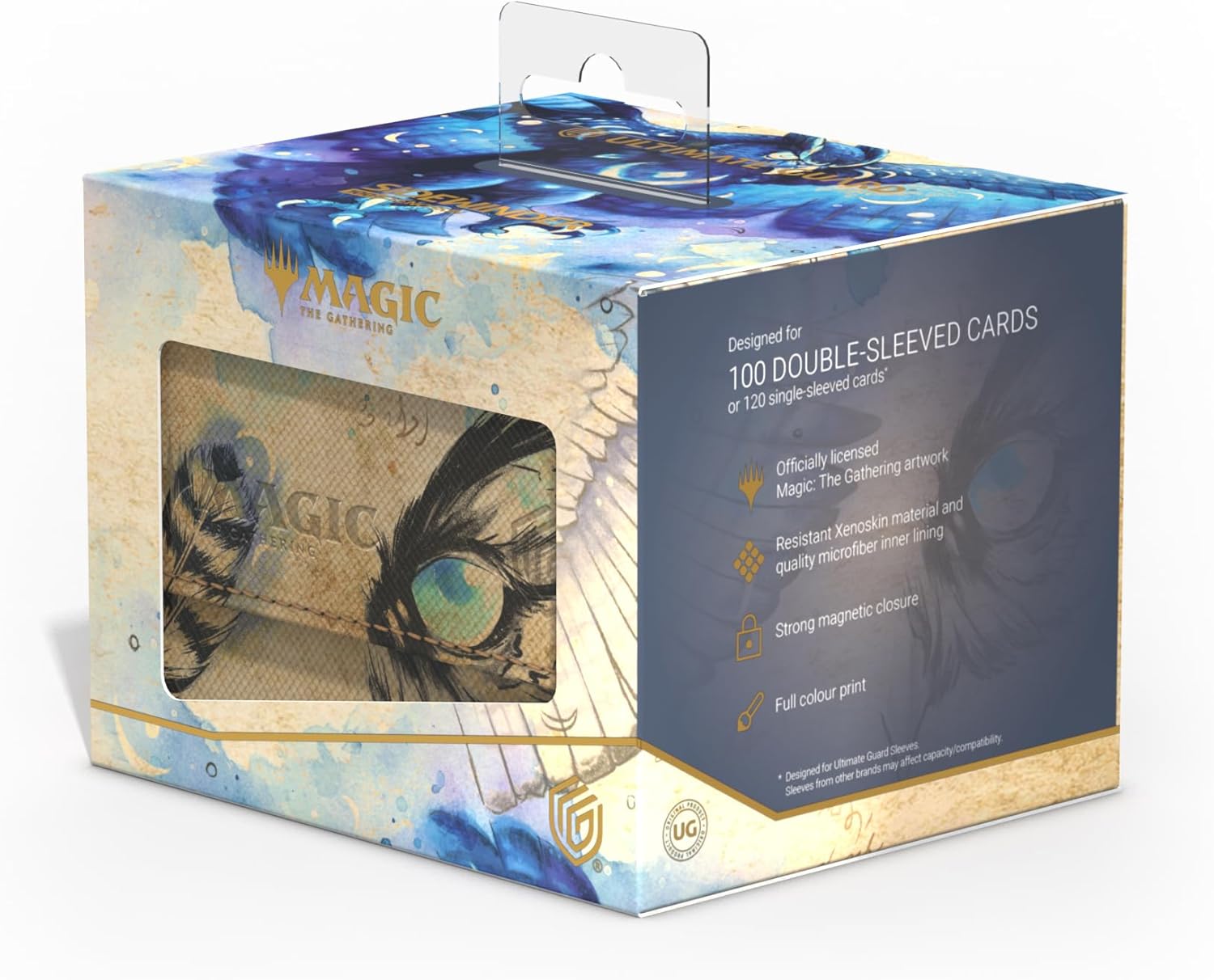 Ultimate Guard Sidewinder 100+ XenoSkin Magic: The Gathering "Bloom Barrow" - Maha, La nuit de ses ailes