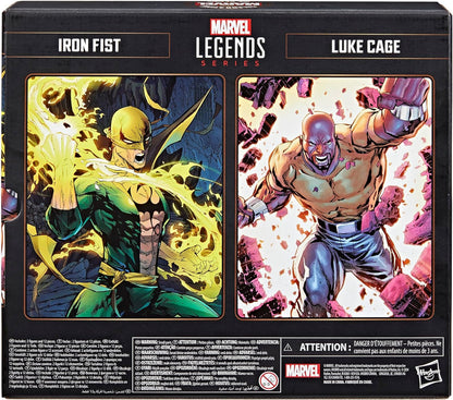 Marvel Legends Series Iron Fist and Luke Cage Comics Action Figures