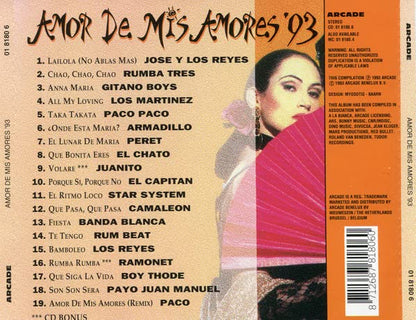 Amor De Mis Amores +93 (UK Import)