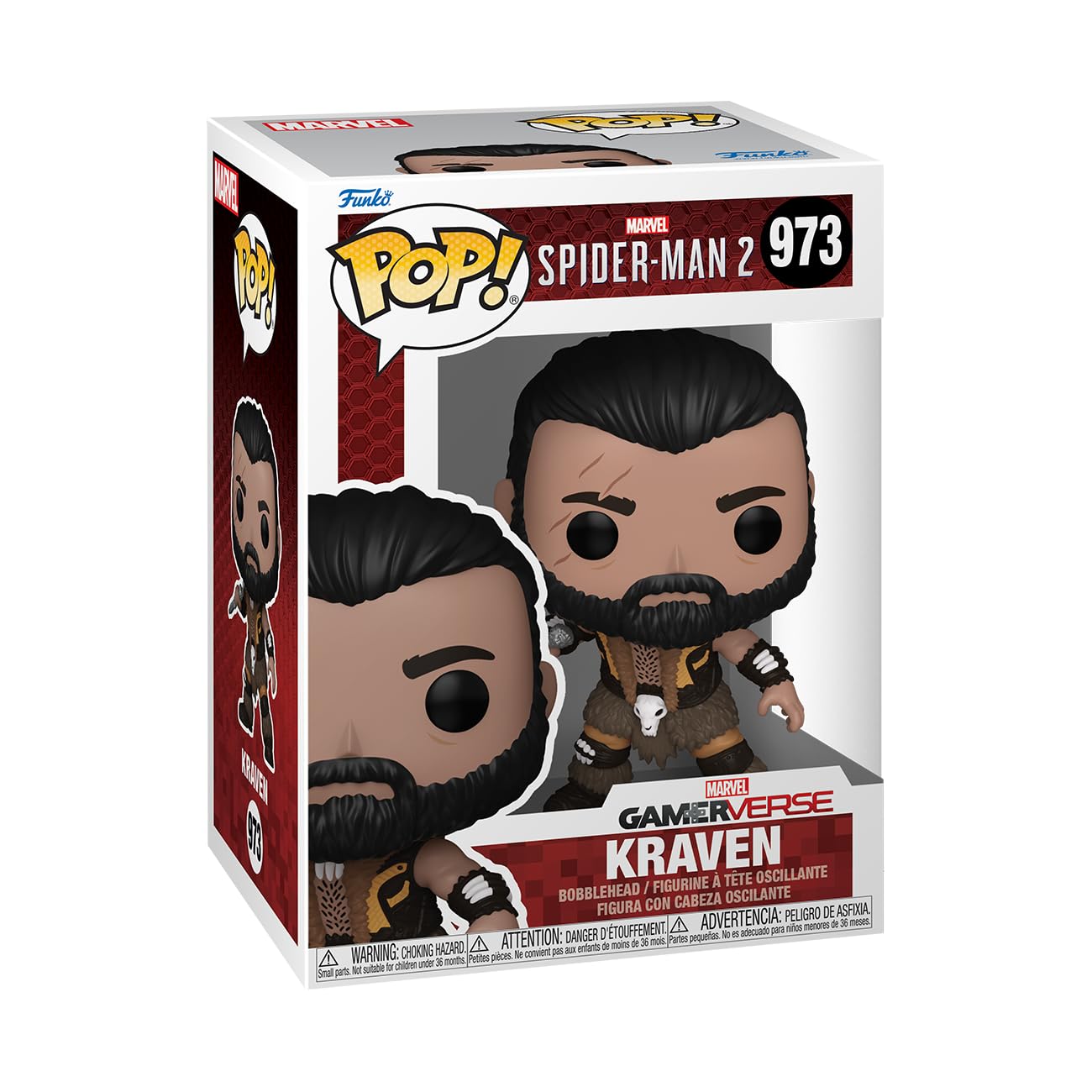 Funko POP! Games: Spider-Man 2- Kraven - Spider-man 2 Video Game - Collectable Vinyl Figure - Gift Idea - Official Merchandise - Toys for Kids & Adults - Video Games Fans