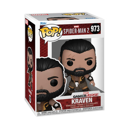 Funko POP! Games: Spider-Man 2- Kraven - Spider-man 2 Video Game - Collectable Vinyl Figure - Gift Idea - Official Merchandise - Toys for Kids & Adults - Video Games Fans
