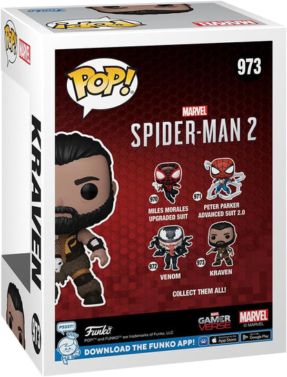 Funko POP! Games: Spider-Man 2- Kraven - Spider-man 2 Video Game - Collectable Vinyl Figure - Gift Idea - Official Merchandise - Toys for Kids & Adults - Video Games Fans
