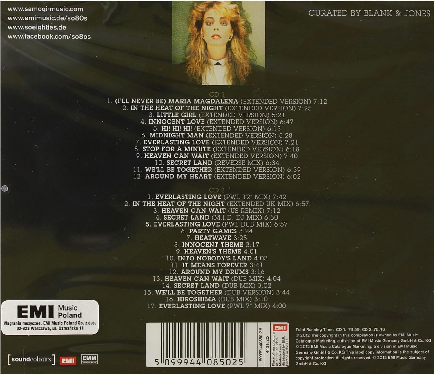 So80S Presents Sandra Curated By Blank & Jones (2 CD