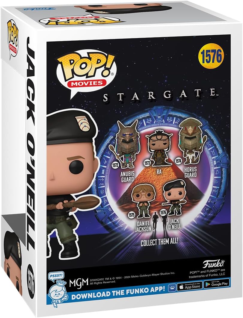Funko Pop! Movies: Stargate – Jack O'Neil - Collectable Vinyl Figure - Gift Idea - Official Merchandise - Toys for Kids & Adults - Movies Fans - Model Figure for Collectors and Display