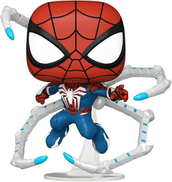 Funko POP! Games: Spider-Man 2- Peter Parker Suit - Spider-man 2 Video Game - Collectable Vinyl Figure - Gift Idea - Official Merchandise - Toys for Kids & Adults - Video Games Fans