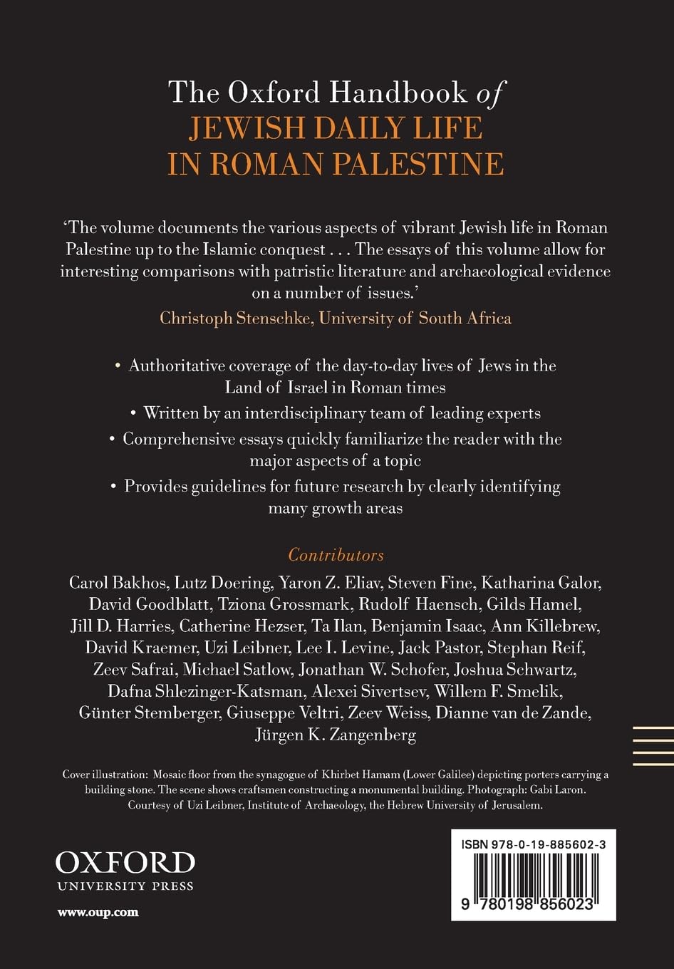 The Oxford Handbook of Jewish Daily Life in Roman Palestine (Oxford Handbooks