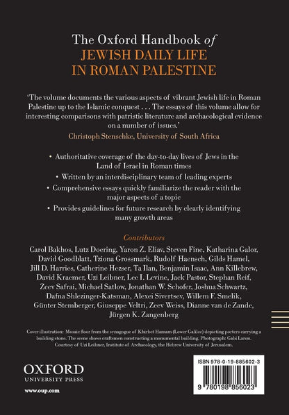 The Oxford Handbook of Jewish Daily Life in Roman Palestine (Oxford Handbooks