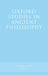 Oxford Studies in Ancient Philosophy, Volume 59
