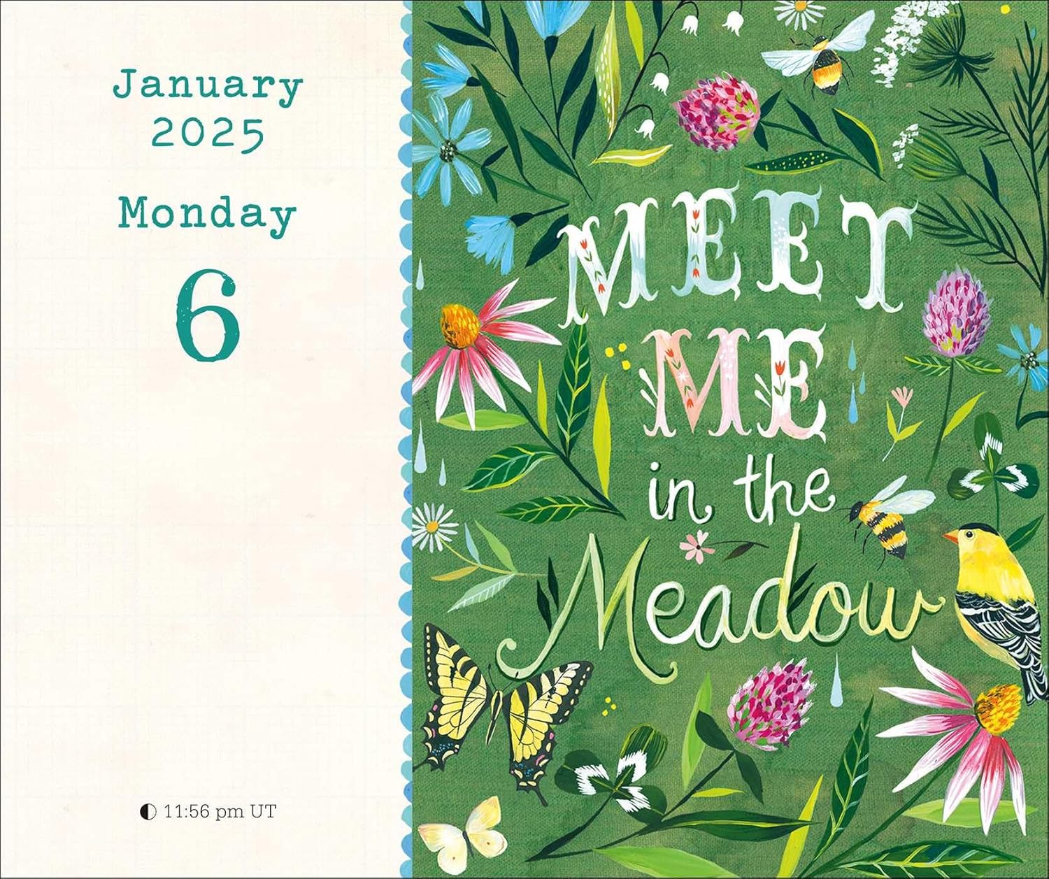 Katie Daisy 2025 Day-to-Day Calendar