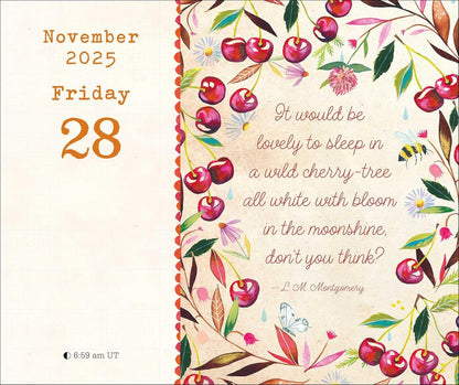 Katie Daisy 2025 Day-to-Day Calendar