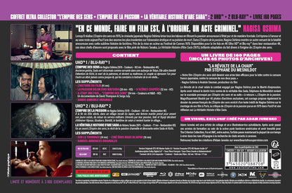 Movie L Empire Des Sens+L Empire De La Passion 4K+Livret