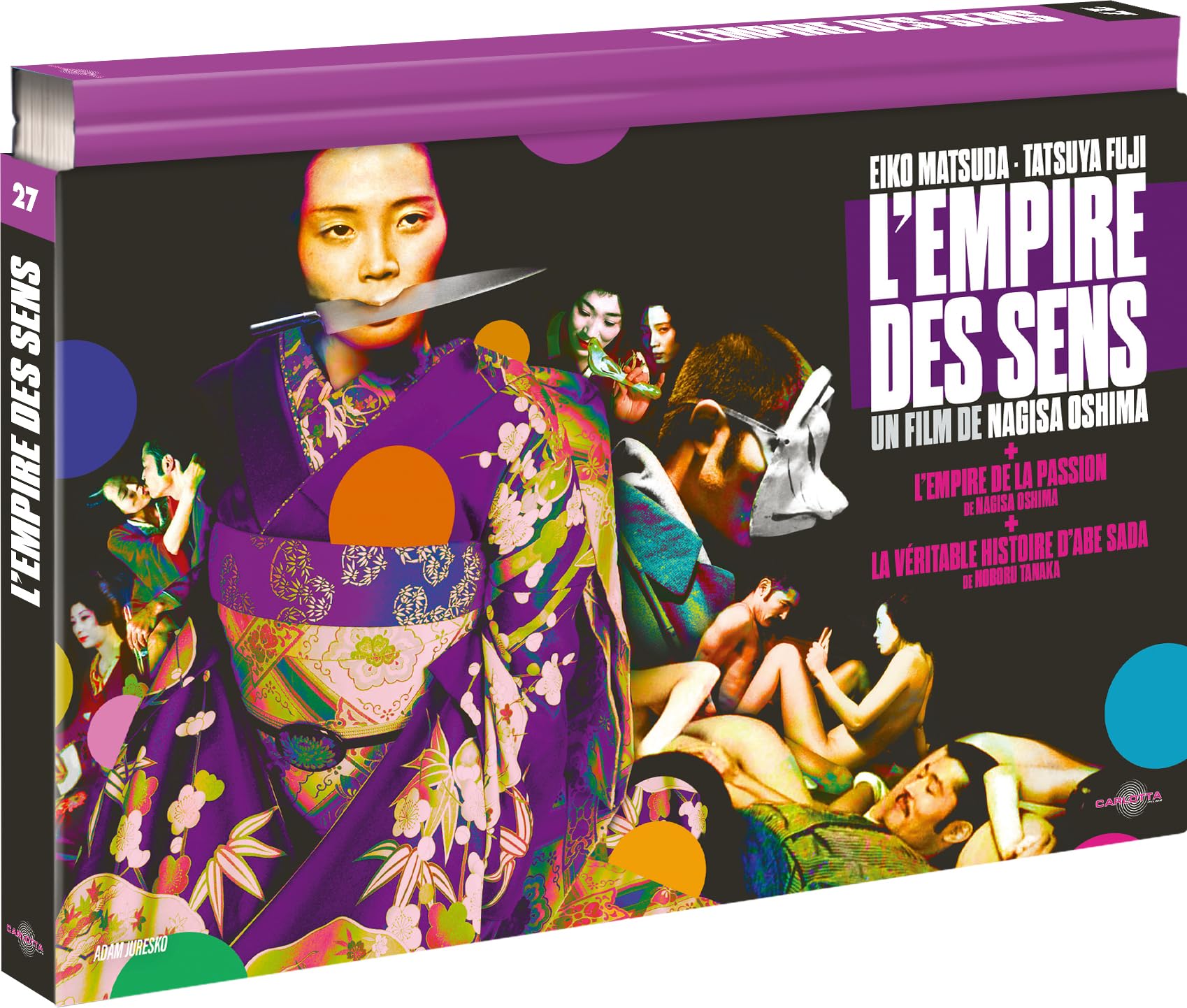 Movie L Empire Des Sens+L Empire De La Passion 4K+Livret