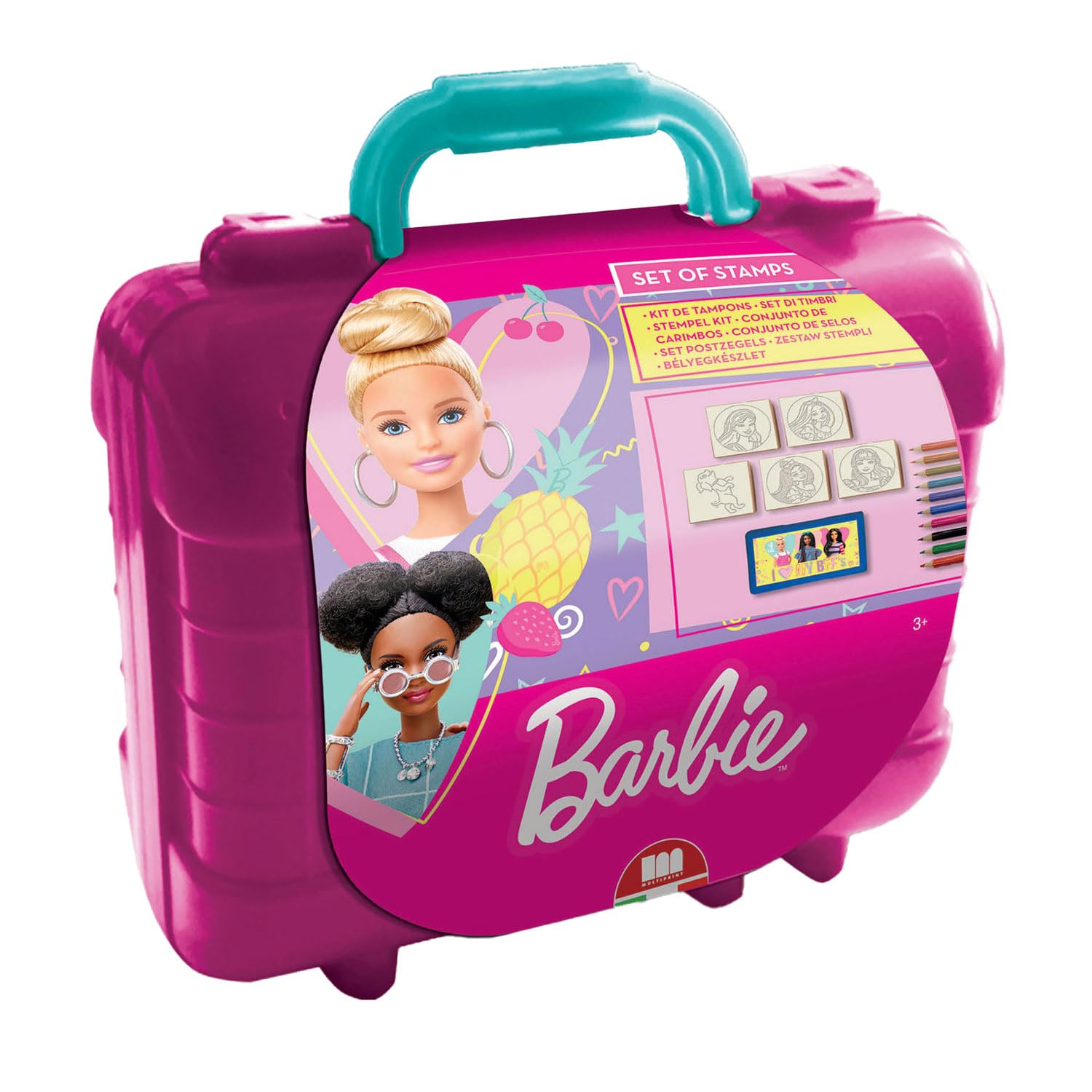 Schrijfset koffer Barbie: 81-delig (42868)