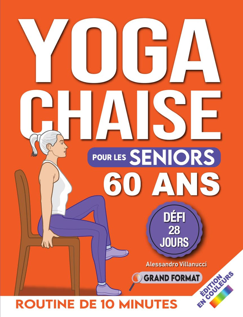 Yoga sur Chaise pour Seniors Plus de 60 Ans