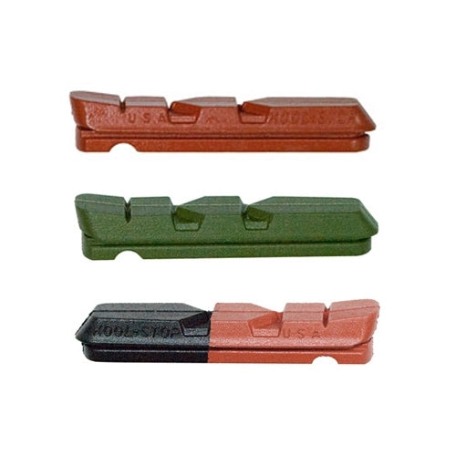 Kool Stop Dura Brake Inserts (Pair) Salmon