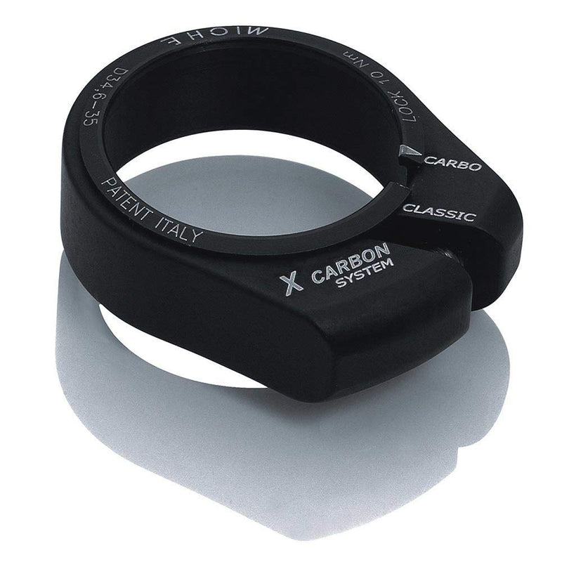 Miche Seat Clamp Black - Black , 35.4mm