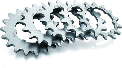 Miche Fixed Sprocket Unisex 1/8 Track Sprocket 17 tooth Silver