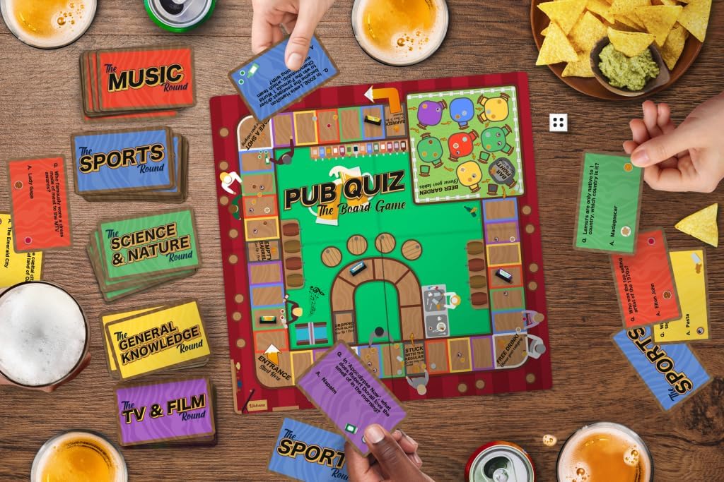 Gift Republic Pub Quiz The Board Game Family Trivia 2-6 Spieler