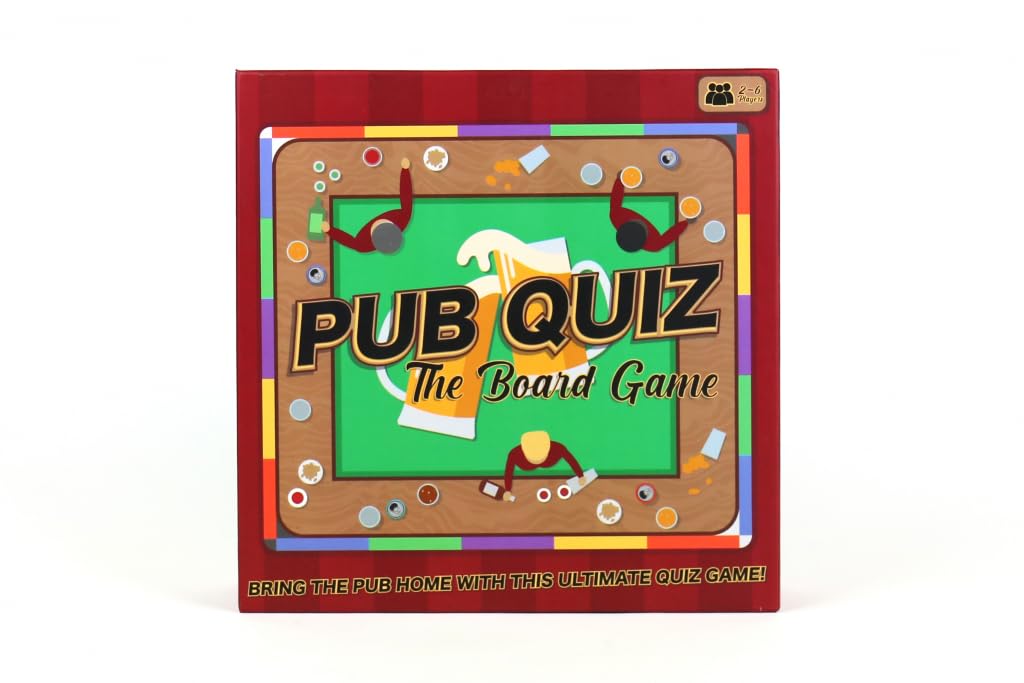 Gift Republic Pub Quiz The Board Game Family Trivia 2-6 Spieler