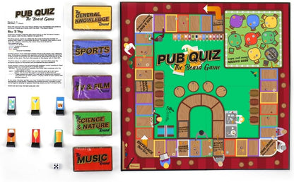 Gift Republic Pub Quiz The Board Game Family Trivia 2-6 Spieler