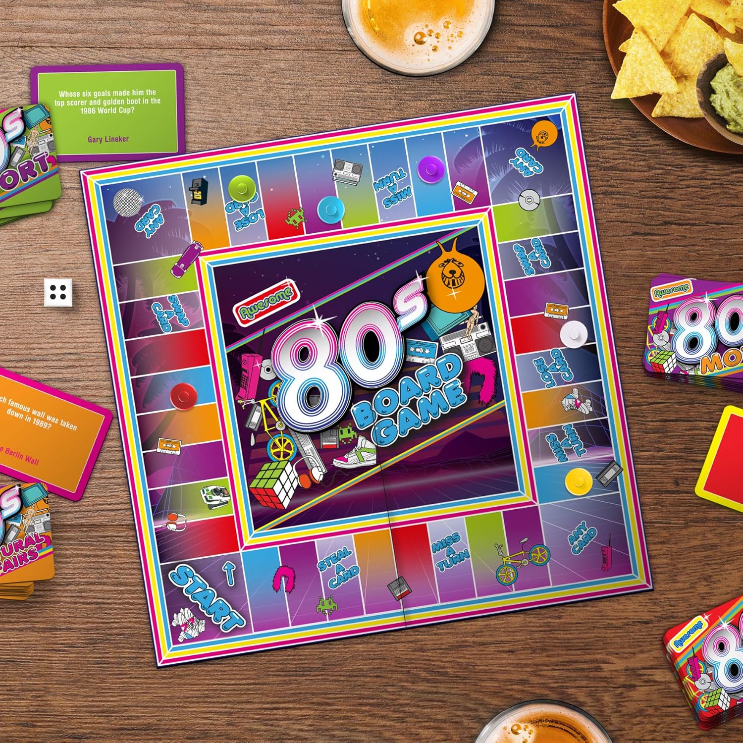 Gift Republic Awesome 80's Board Game
