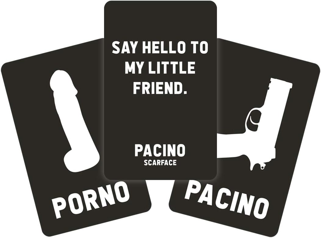 Gift Republic GR490111 Porno or Pacino The Quote Guessing Game
