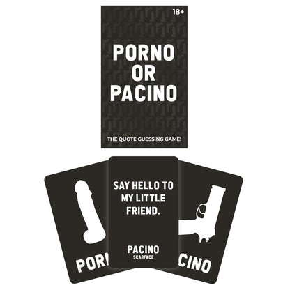 Gift Republic GR490111 Porno or Pacino The Quote Guessing Game
