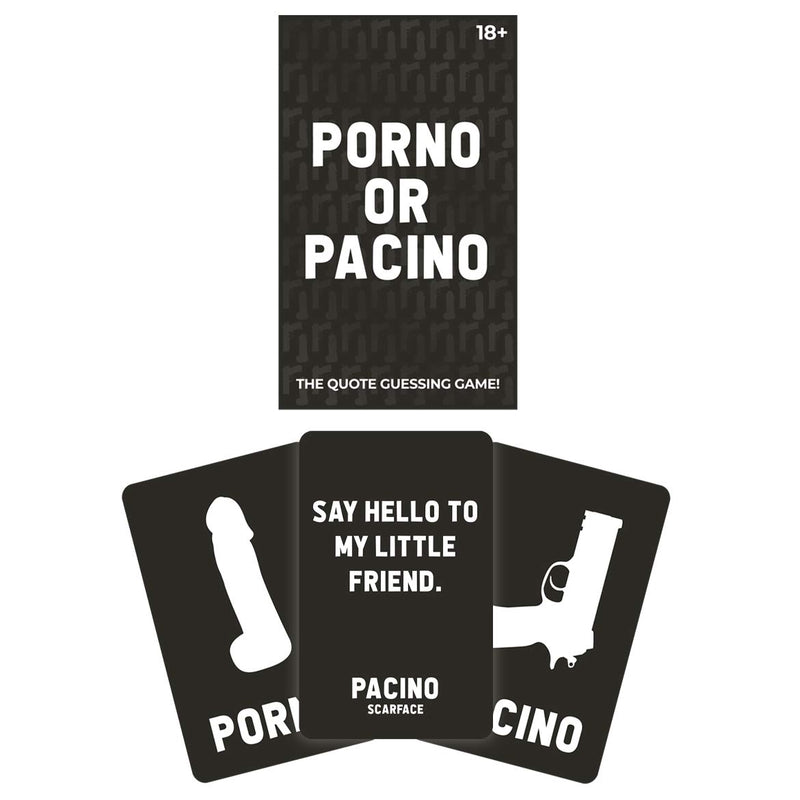 Gift Republic GR490111 Porno or Pacino The Quote Guessing Game