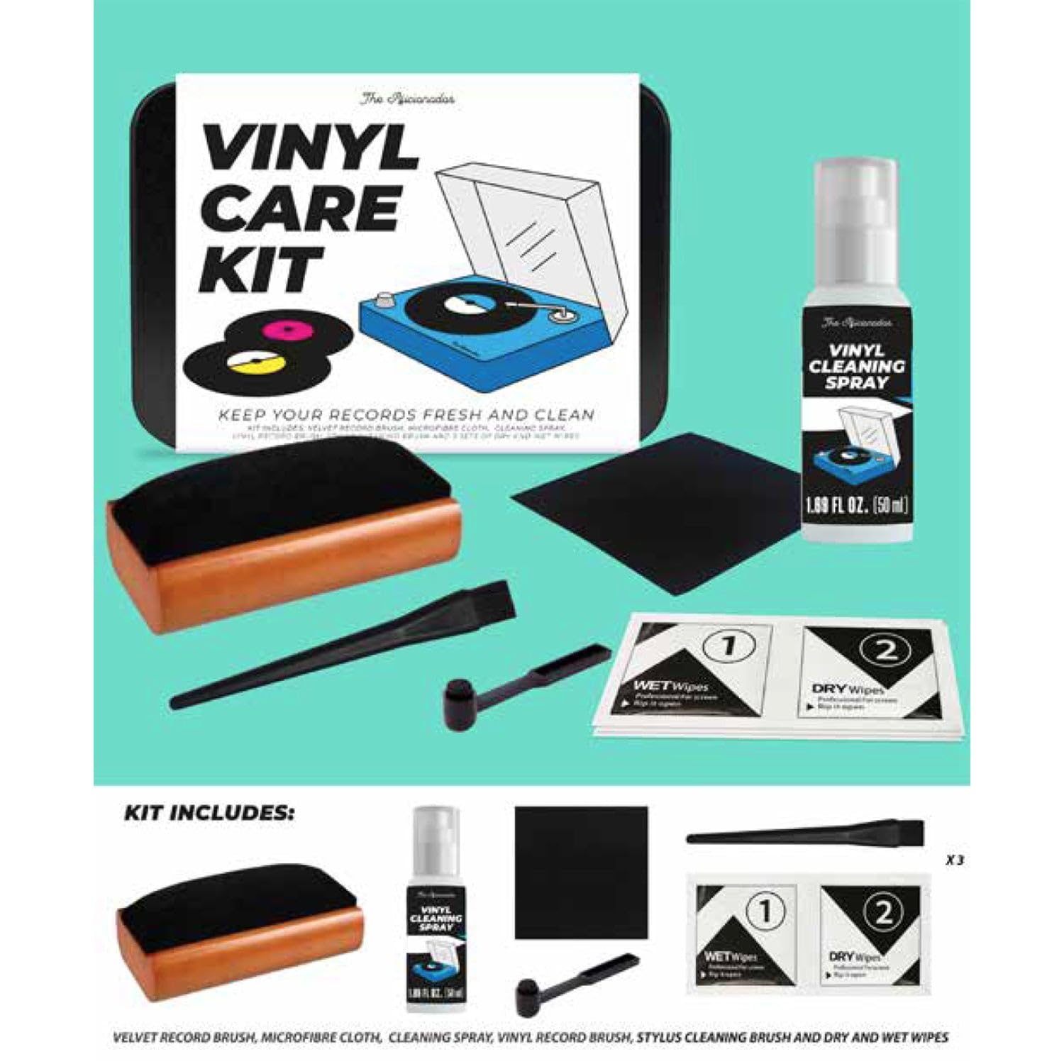 Vinyl Cleaning Kit (Gift Republic)