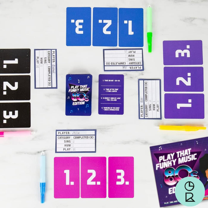 Play that Funky Music (80s) - Guess the Song - Game to play with friends/family - Endless fun