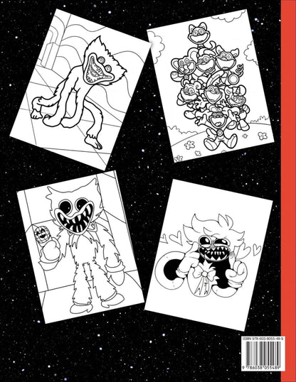 smiling critters coloring book