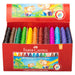 Faber Castell 120044 Faber Chublets kleurpotloden, 12 kont kleuren (Pak van 96)
