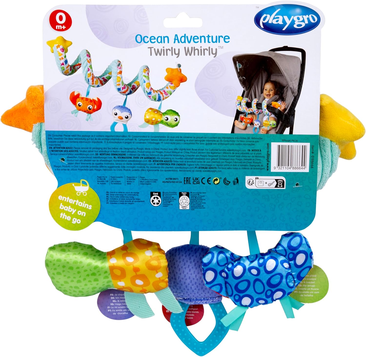 Playgro Ocean Wonders Twirly Whirly