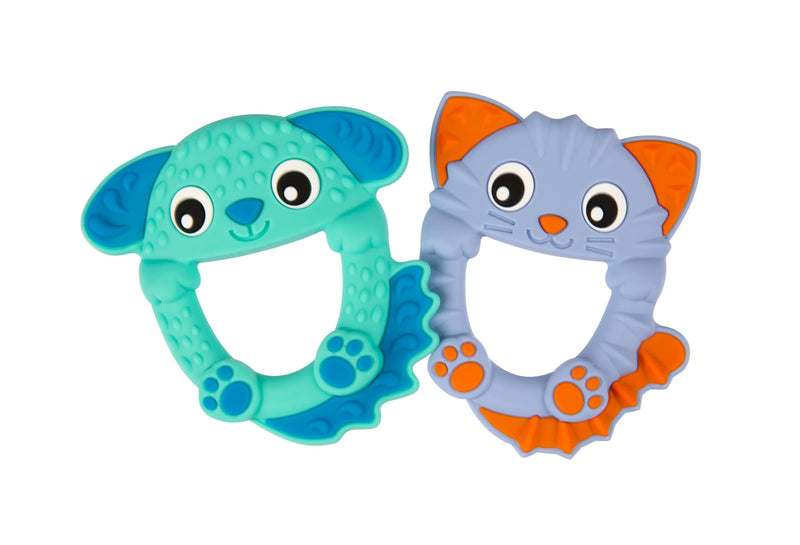 Playgro - Soothe & Chew Silicone Teethers (10188759)