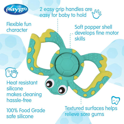 Playgro Pop and Chew Silicone Teether