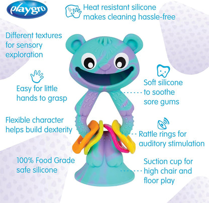 Playgro Wobble-Buddy Rasselbär, ab 6 Monaten