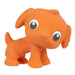 Eco Play Natuurlijke Rubber Pooky Puppy- Oranje